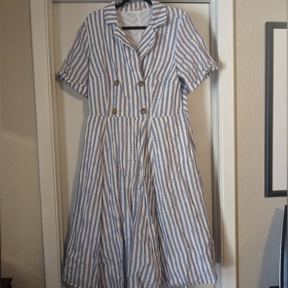 eshakti Dresses & Skirts - Zapelle (Eshakti) sailing dress size 2x 20